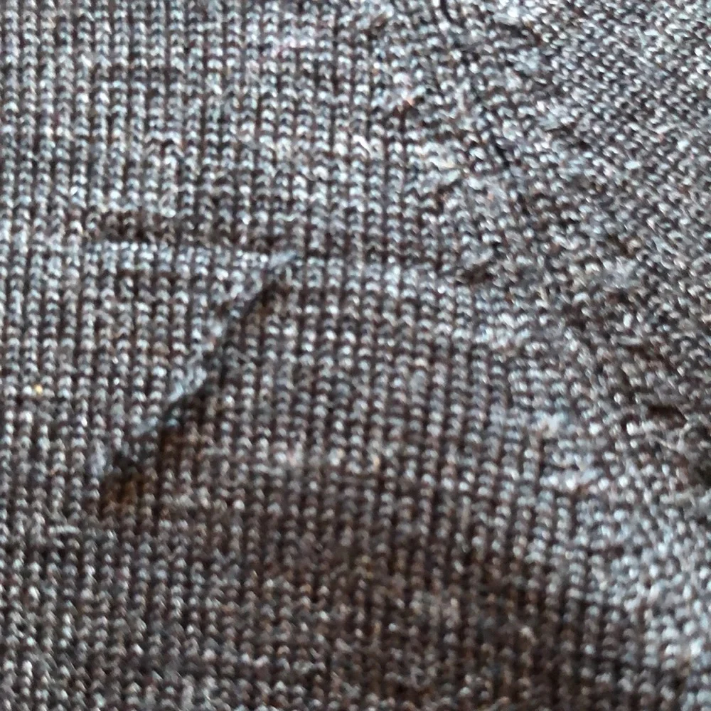 Liz Claiborne gray silk shawl collar sweater